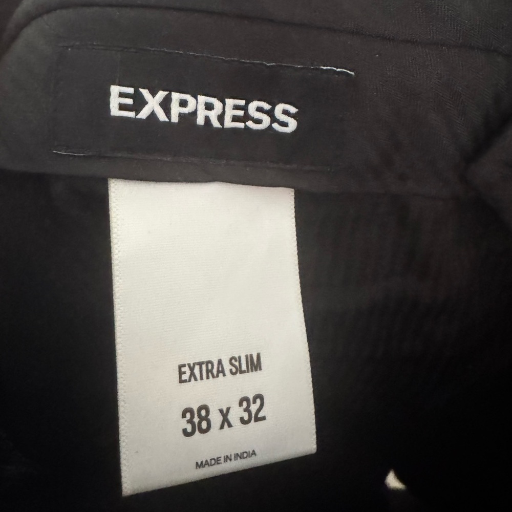 Express Charcoal Extra Slim Trousers